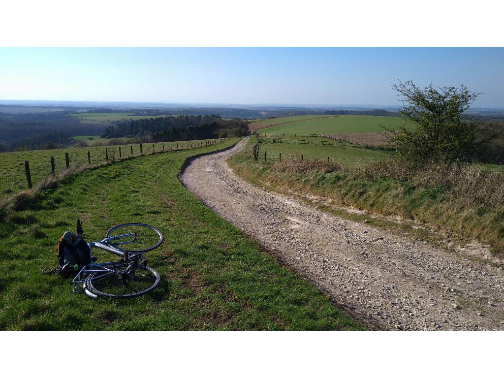 Downhill ride from Sidown Hill