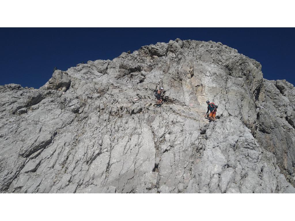 Spektakulärer Abstieg