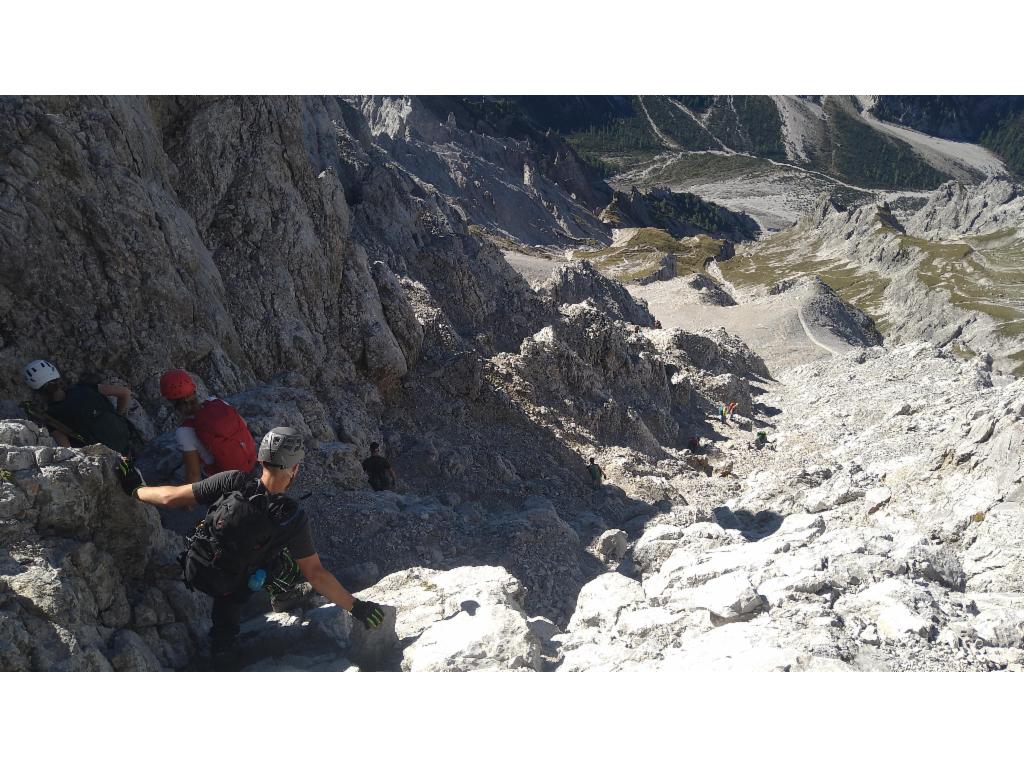 Schlucht in der oberen Steilstufe
