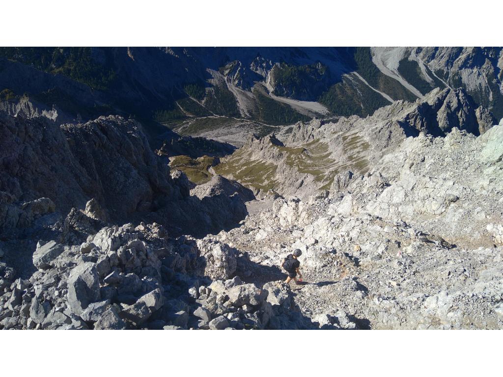 Südflanke vom Gipfel