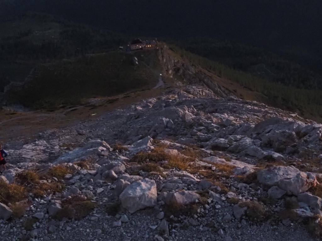 Blick zurück zum Watzmannhaus