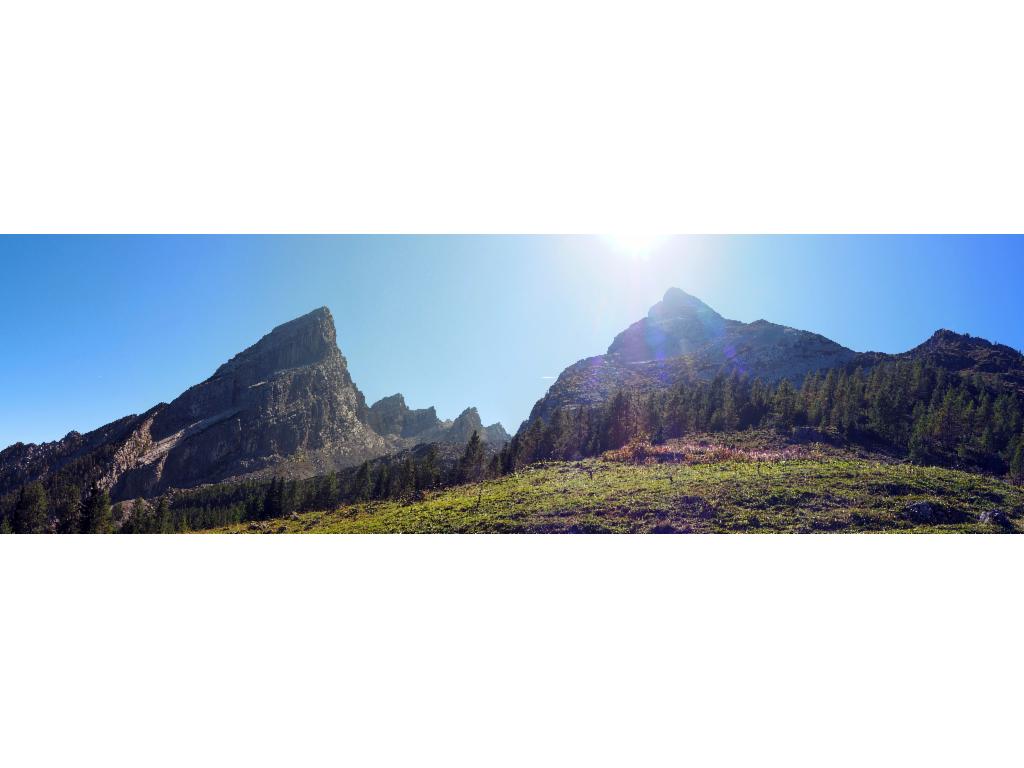 Watzmannfamilie von der Falzalm