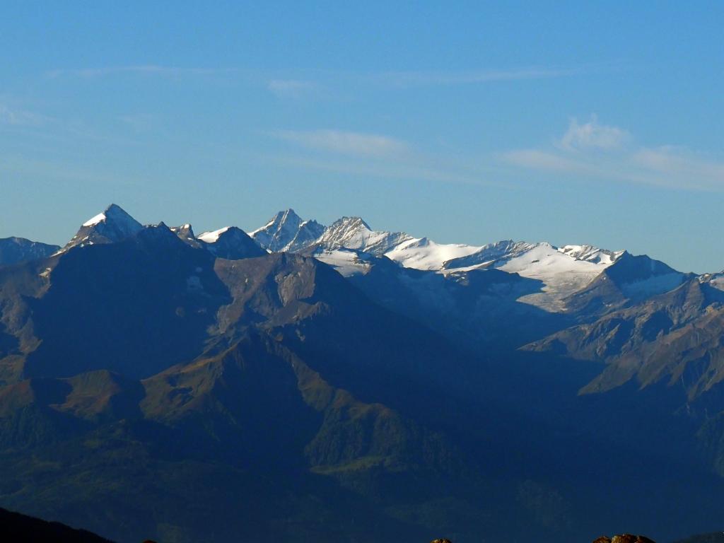 Glocknergruppe von der Mittelspitze