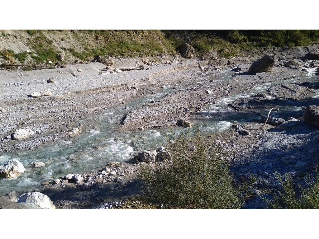 Und plötzlich ist da ein Bach...